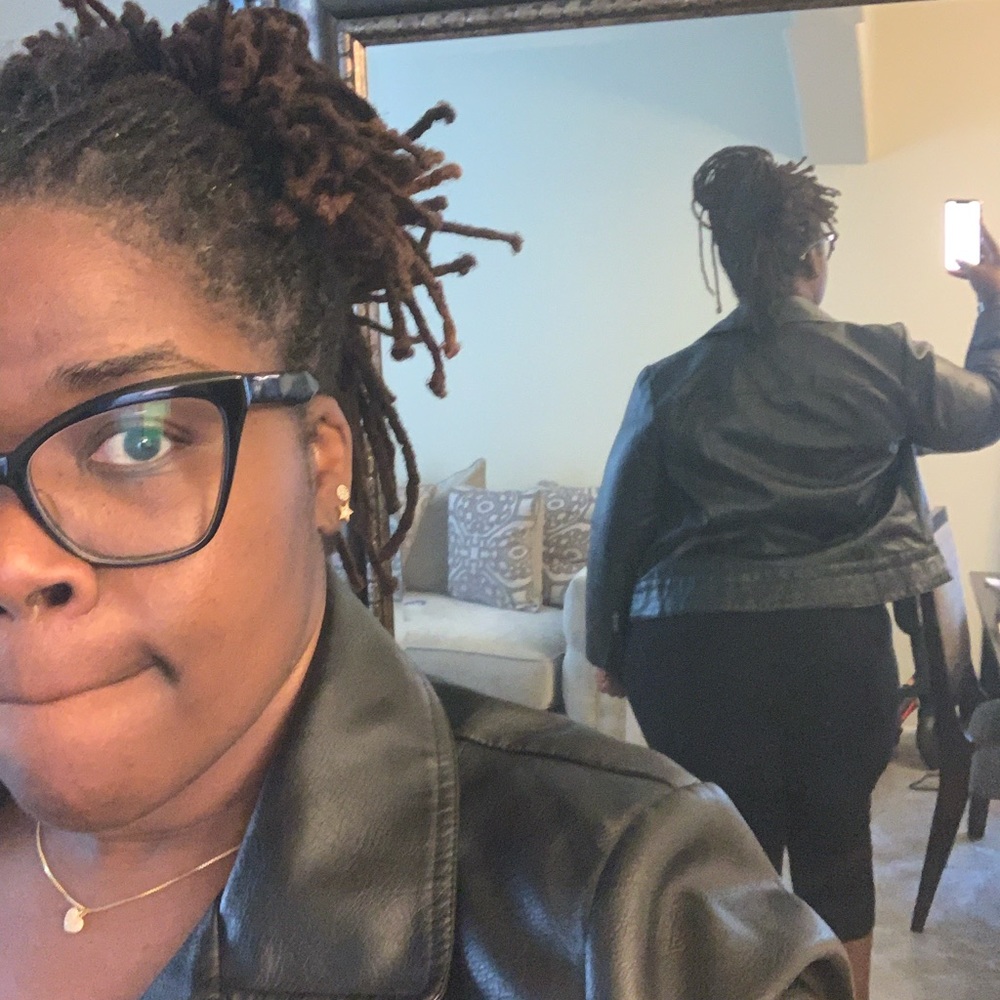Faux Leather Jacket